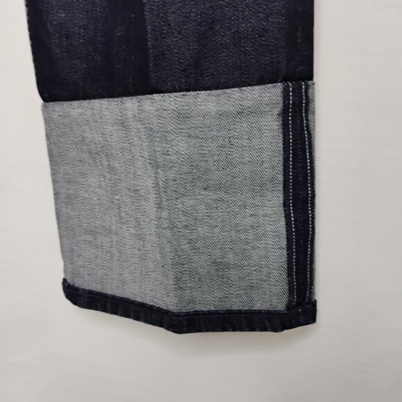 AG Adriano Goldschmied Jeans Dark Wash The Rhett High Waisted Crop Straight 25R - Picture 9 of 13